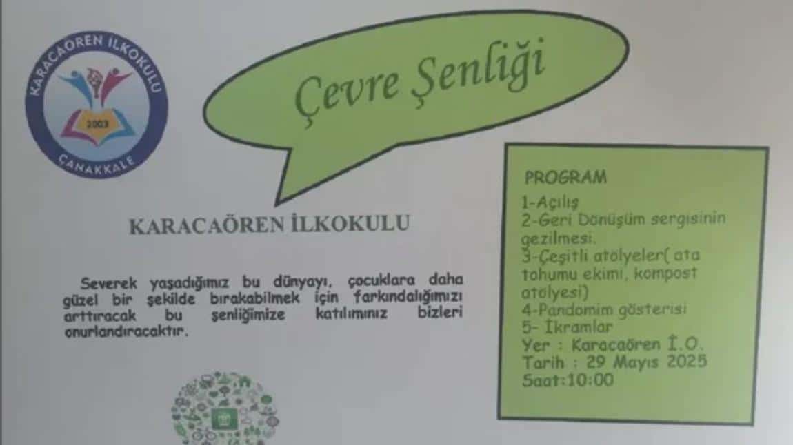 ÇEVRE ŞENLİĞİ